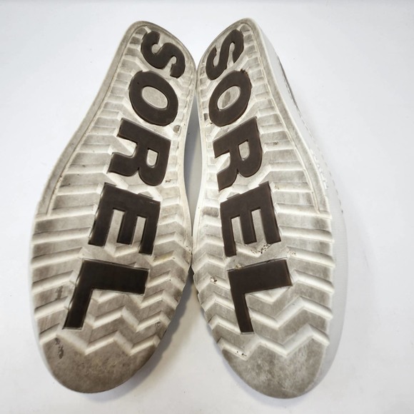 Sorel Womens Campsneak Slip On Sneaker Size 12 Loafers Flats Kettle Grey Suede - Picture 8 of 9